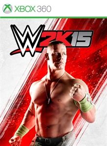WWE 2K15 box art for Xbox 360